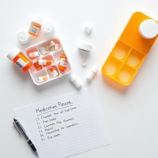List your medications
